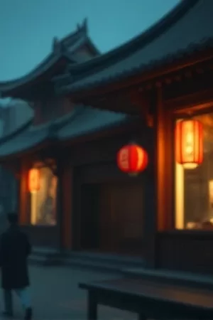 《罗州郡的春天》海报，油菜花田尽头一座白墙老屋